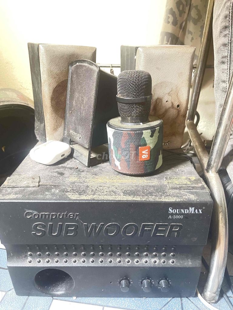 Loa siêu trầm SoundMax A-5000 Đen. Mua bán Tivi, Âm thanh tại Quận 12 Tp Hồ Chí Minh được đăng bởi Hưng Đào hình 1