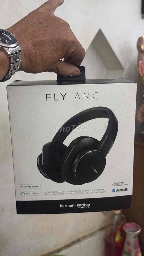 Tai nghe Harman Kardon FLY ANC Bluetooth Chống ồn. Mua bán Tivi, Âm thanh tại Quận 3 Tp Hồ Chí Minh được đăng bởi Lê Thanh hình 1