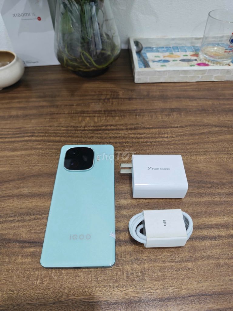Vivo IQOO Z9 Turbo 5G 12/256 Xanh sạc 80w có COD. Mua bán Điện thoại tại Quận Hoàng Mai Hà Nội được đăng bởi Trần Ngọc Hiếu hình 1