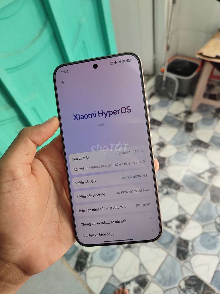 Xiaomi 15T Pro 12/512GB giao lưu. Mua bán Điện thoại tại Huyện Tân Hồng Đồng Tháp được đăng bởi Giao Lưu Trãi Nghiệm hình 1