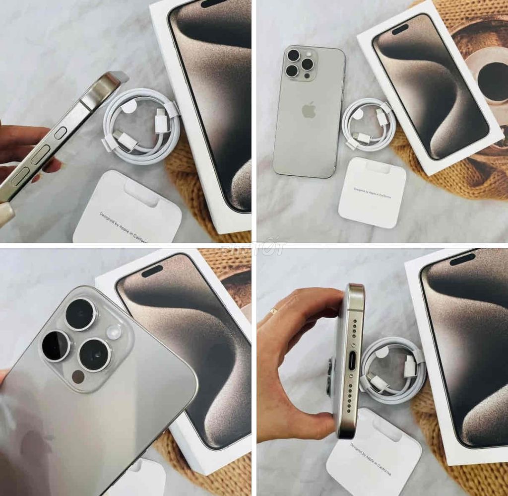 iPhone 15 Pro 128GB FULLBOX zin keng APPLE 06/2025. Mua bán Điện thoại tại Quận Thanh Xuân Hà Nội được đăng bởi Nguyễn Huy Dũng hình 1