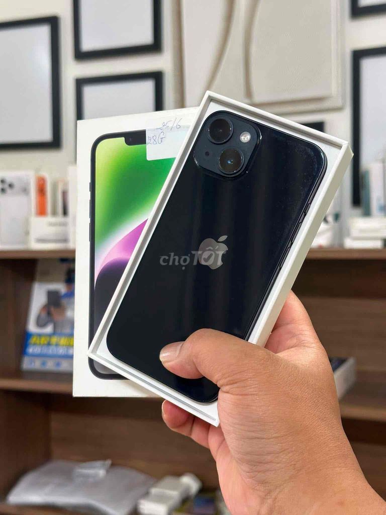 Apple iPhone 14 128GB Đen 85%. Mua bán Điện thoại tại Thành phố Biên Hòa Đồng Nai được đăng bởi TRƯƠNG HUY HOÀNG hình 1
