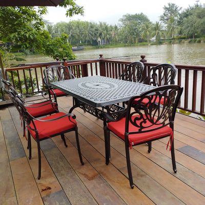 Bộ bàn ghế sân vườn họa tiết hoa sen 6 ghế.. Mua bán Bàn ghế tại Quận Hà Đông Hà Nội được đăng bởi lê thị lương hình 1