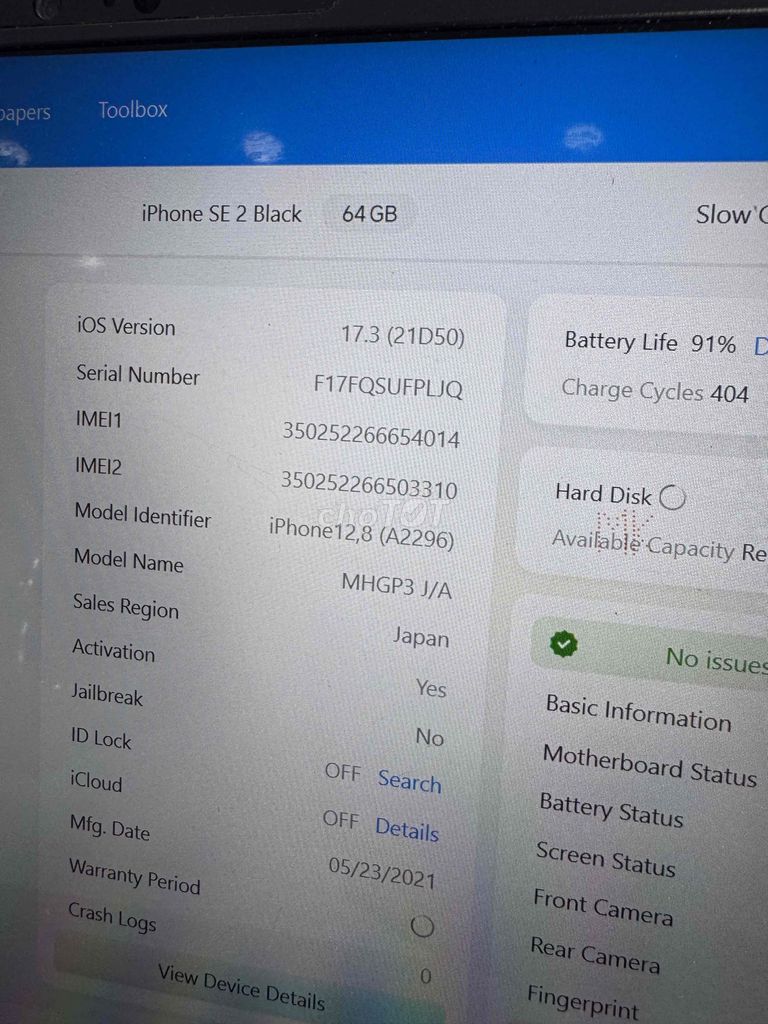 Apple iPhone SE 2 64GB Đen. Mua bán Điện thoại tại Quận 6 Tp Hồ Chí Minh được đăng bởi QUỐC THIÊN BÁN GÓP 0 ĐỒNG  hình 1