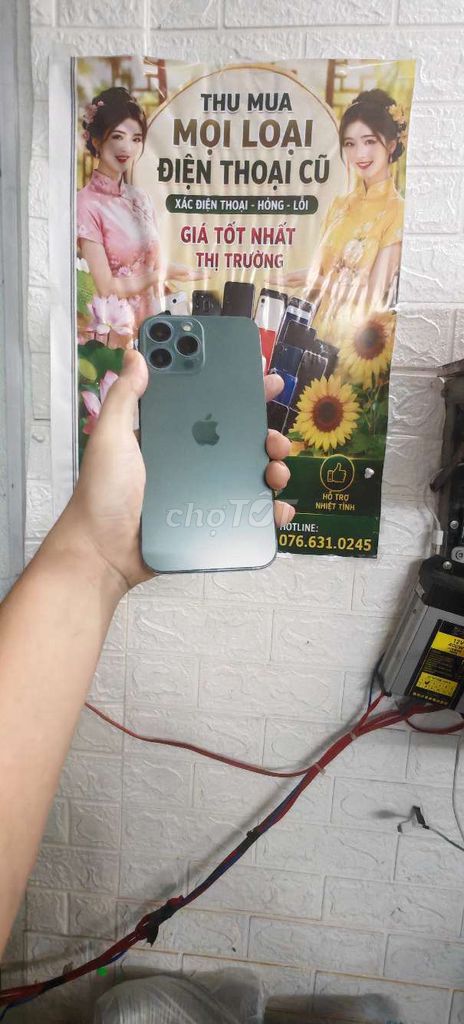 Apple iPhone 13 Pro Max 128GB Đã thay màn hình. Mua bán Điện thoại tại Thành phố Huế Thừa Thiên Huế được đăng bởi T PLUS MOBILE MUA BÁN ĐIỆN THOẠI hình 1