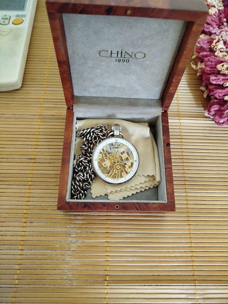 Đồng hồ bỏ túi Chino 1990 Bạc 925. Mua bán Đồng hồ tại Thị xã Kinh Môn Hải Dương được đăng bởi Nguyễn Mạnh Cường hình 1