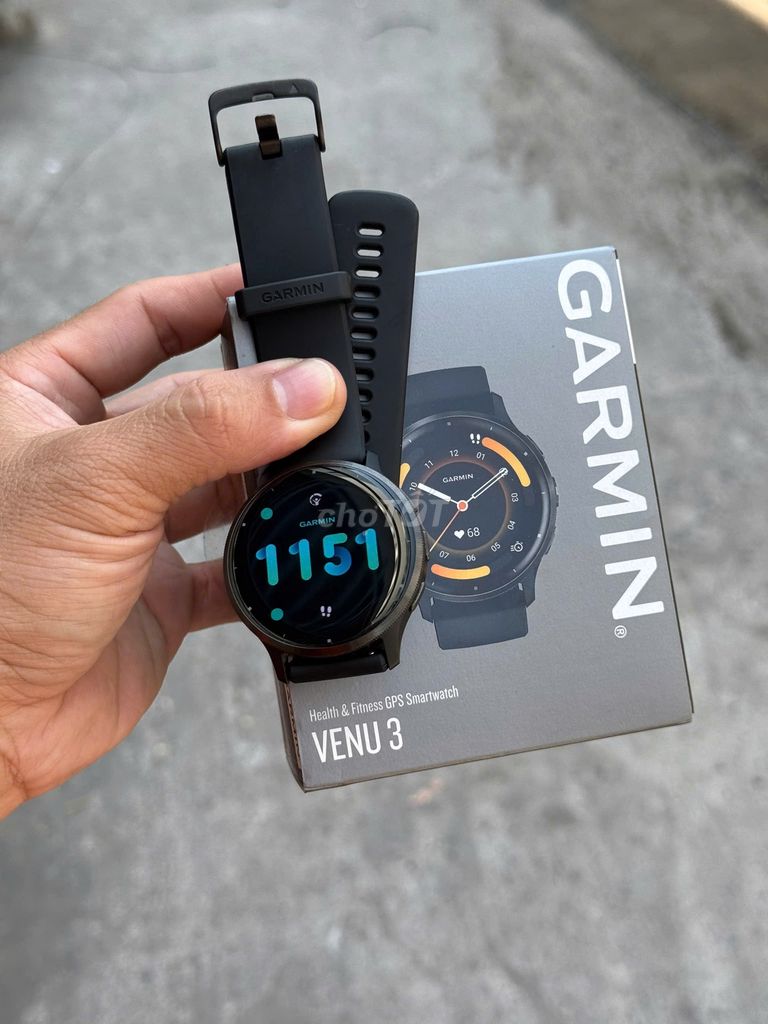 Garmin Venu 3 AMOLED - Chính hãng 99%