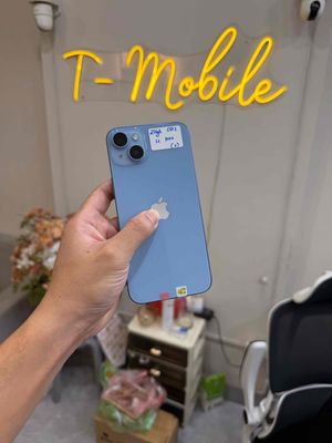 14 Plus 256GB Xanh Quốc tế Pin 100%