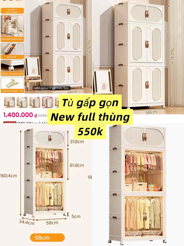 Tủ gấp gọn thông minh