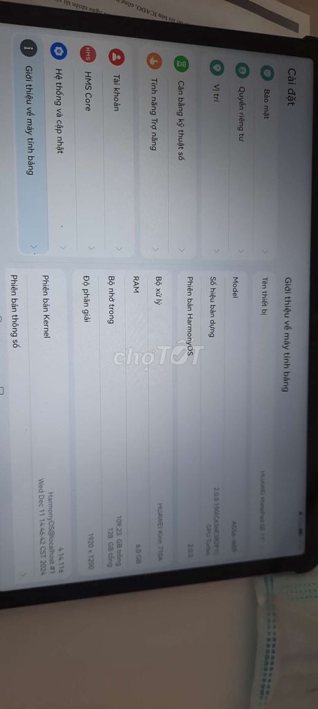 Bán gấp may tinh bang huawei mate pad se