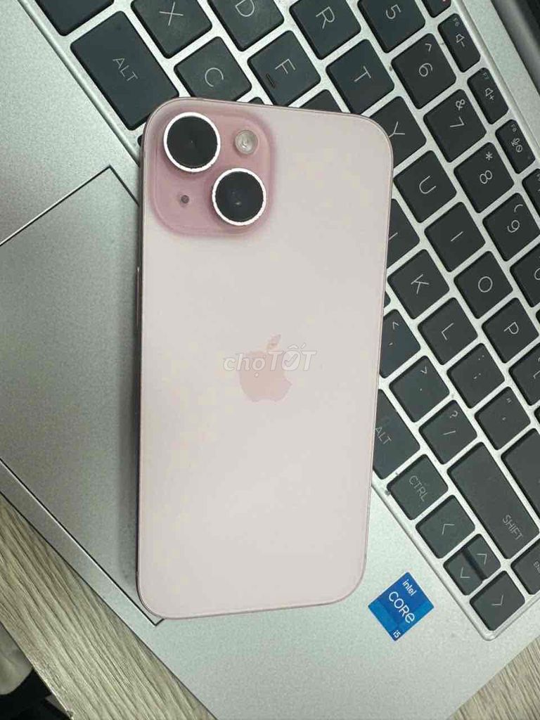 Apple iPhone 15 128GB Hồng Đã sử dụng. Mua bán Điện thoại tại Thị xã Bến Cát Bình Dương được đăng bởi Tuấn hình 1