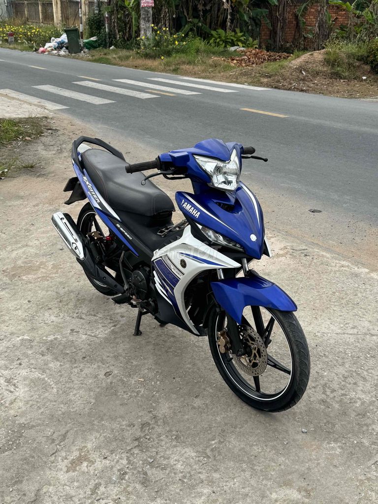 Yamaha Exciter 135 2012 Xanh trắng. Mua bán Xe máy tại Huyện Thới Lai Cần Thơ được đăng bởi XE MÁY QUAN QUÂN hình 1