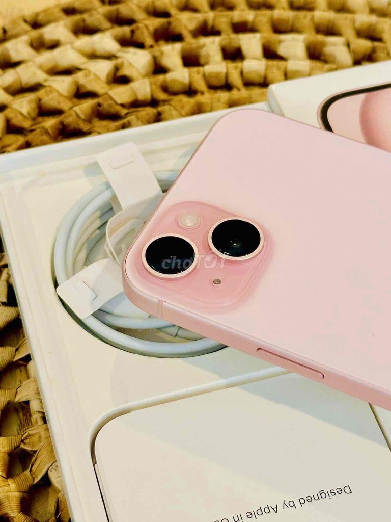 iPhone 15 Plus 128GB Hồng FULLBOX NEW APPLE 2025. Mua bán Điện thoại tại Quận 10 Tp Hồ Chí Minh được đăng bởi iStockHCM hình 1