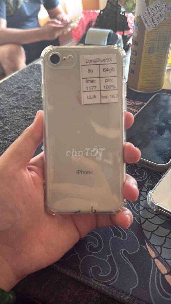 iPhone 8 64GB Trắng. Mua bán Điện thoại tại Quận Cầu Giấy Hà Nội được đăng bởi Long blue 9x hình 1