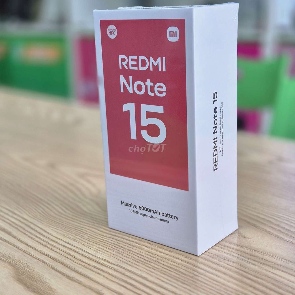 💥Xiaomi Redmi Note 15 128GB Chính Hãng BH 15 Tháng. Mua bán Điện thoại tại Quận Ngô Quyền Hải Phòng được đăng bởi TRAN SONG HA hình 1