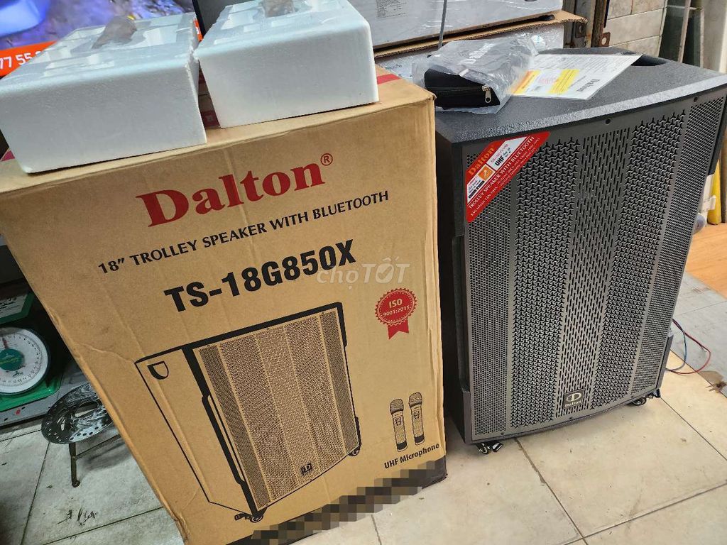 Loa kẹo kéo Dalton TS-18G850X 850W Mới 💯% Giá rẻ👍. Mua bán Tivi, Âm thanh tại Thành phố Thủ Đức Tp Hồ Chí Minh được đăng bởi YẾN hình 1