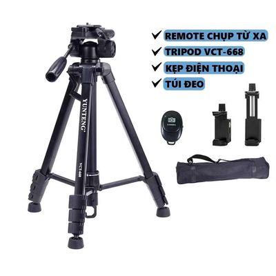 Tripod điện thoại Chân máy ảnh YUNTENG VCT-668. Mua bán Máy ảnh, Máy quay tại Quận Bắc Từ Liêm Hà Nội được đăng bởi Hưng Hà Quang