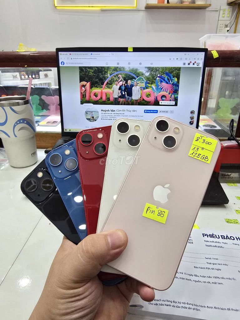 Iphone 13 - 128GB - 256GB. Mua bán Điện thoại tại Thành phố Long Xuyên An Giang được đăng bởi Facebook Cầm Đồ Thúy Vân hình 1