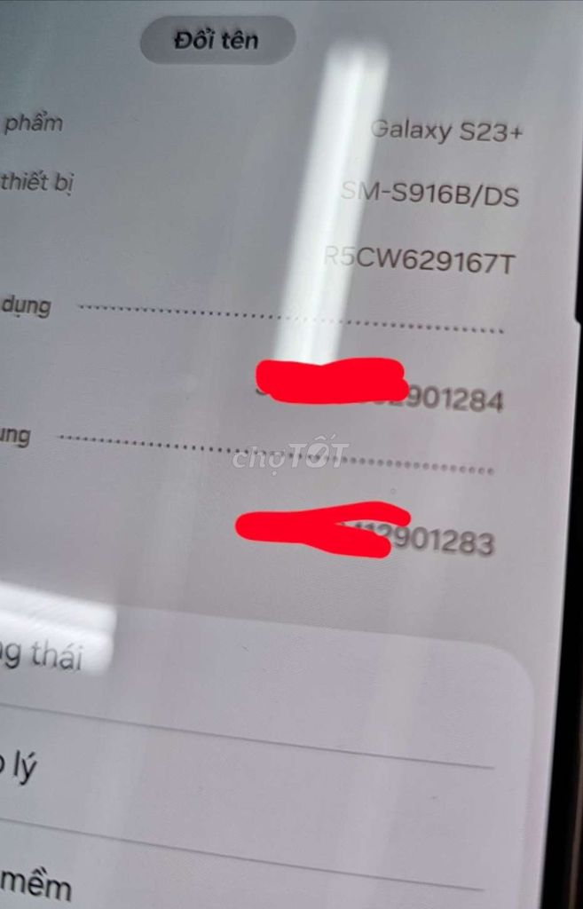 Samsung Galaxy S23+ Hồng Đã sử dụng. Mua bán Điện thoại tại Quận 1 Tp Hồ Chí Minh được đăng bởi Nguyễn Thanh Vỹ hình 1