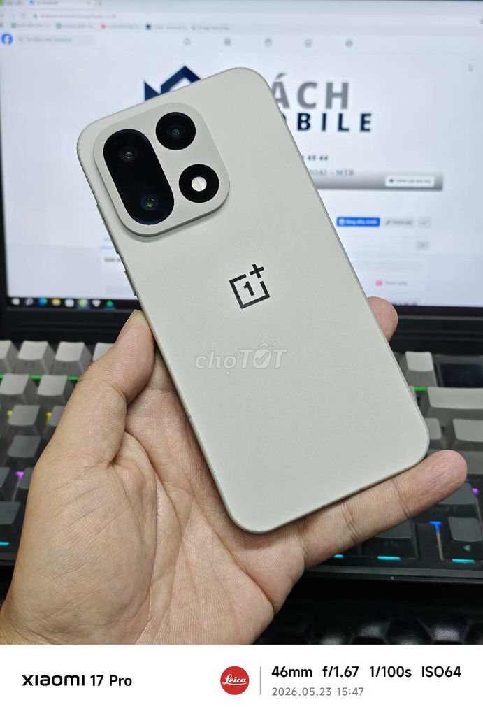 OnePlus 15 16GB/256GB Vàng Fullbox. Mua bán Điện thoại tại Quận Ninh Kiều Cần Thơ được đăng bởi Bách Mobile hình 1