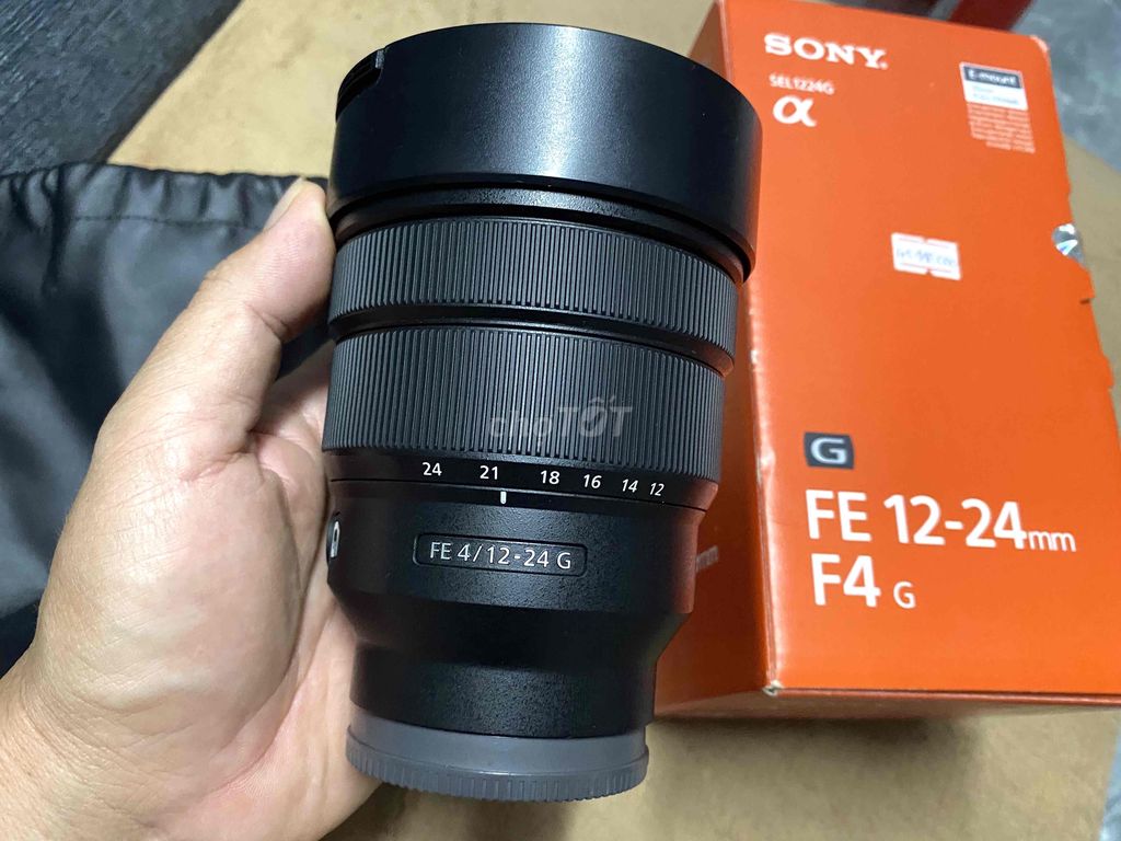 Body Sony A1, lens 12-24 G fulbox rất mới