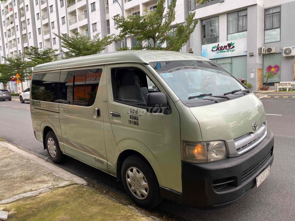 Toyota Hiace 2008 Commuter 2.7 - 170000 km. Mua bán Ô tô tại Quận Tân Phú Tp Hồ Chí Minh được đăng bởi Đặng Phước hình 2