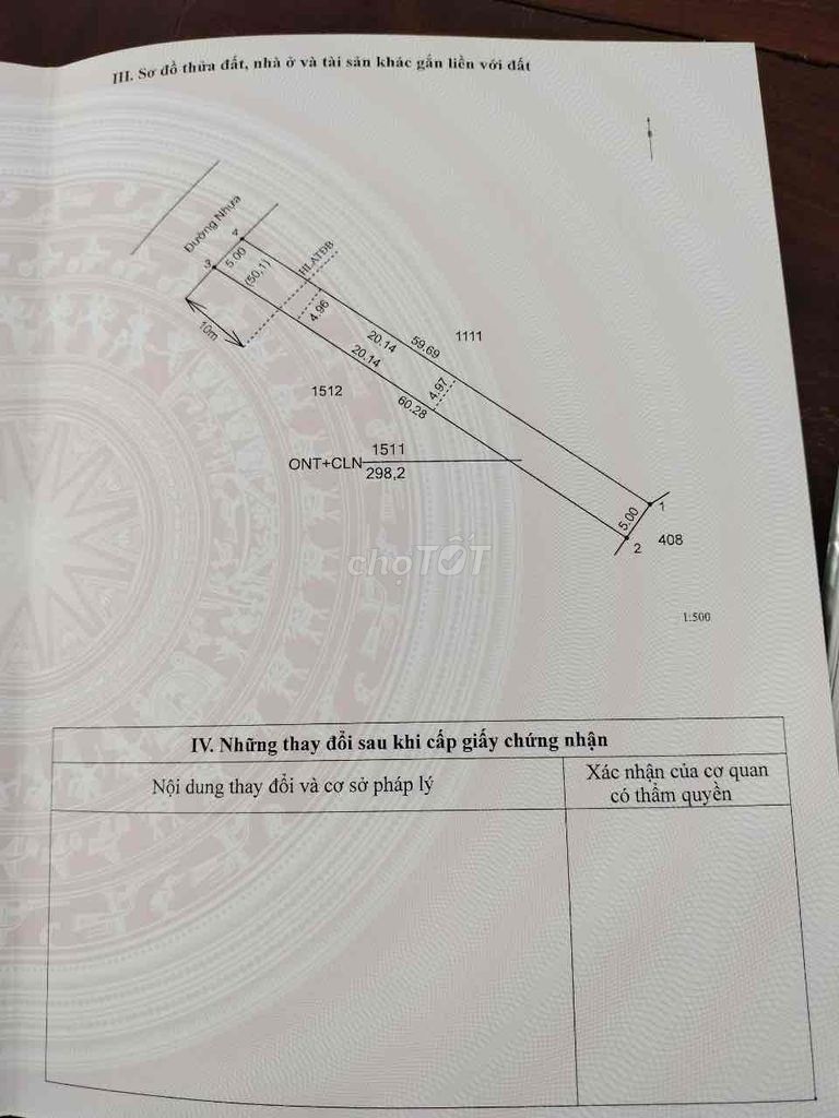 CHINH CHỦ BÁN ĐẤT AN LẬP BÌNH DƯƠNG NGANG 10x60 m( 600m)