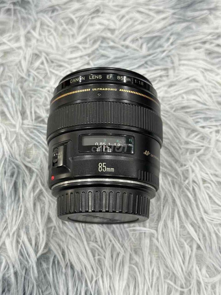 Ống kính Canon EF 85mm F1.8 USM Đen. Mua bán Máy ảnh, Máy quay tại Quận 5 Tp Hồ Chí Minh được đăng bởi Phan Thế Phong  hình 1