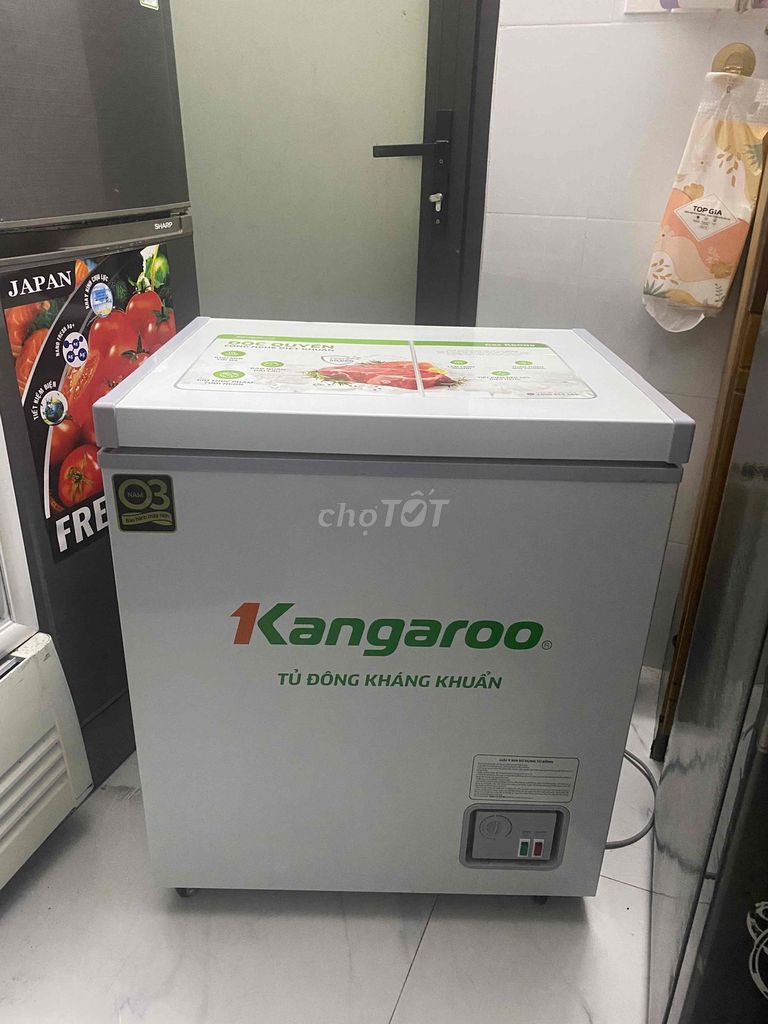 Tủ đông Kangaroo 1 cánh Trắng Mới 99%. Mua bán Tủ lạnh tại Quận Cẩm Lệ Đà Nẵng được đăng bởi Đức Tín hình 1