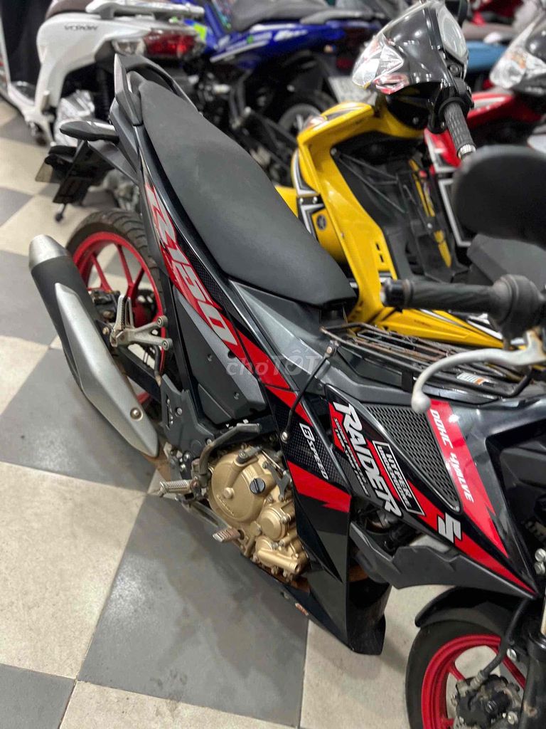 Suzuki Raider 2018 Đen đỏ Zin. Mua bán Xe máy tại Huyện Trảng Bom Đồng Nai được đăng bởi Của Hàng Xe Máy U Phong hình 4