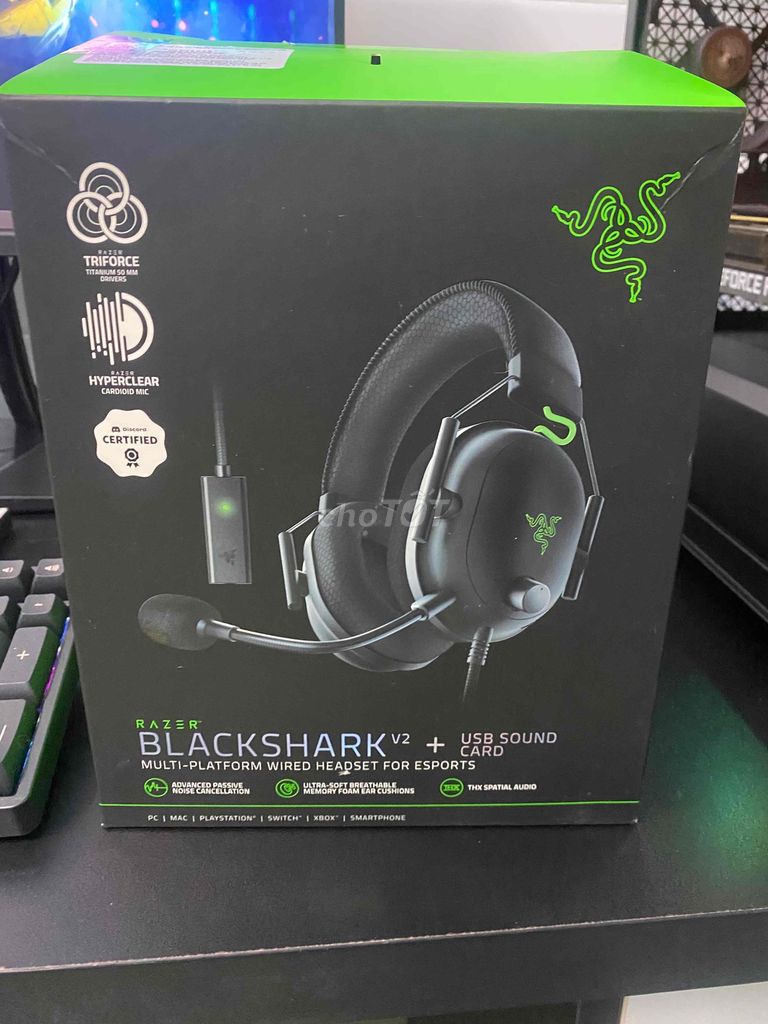 Tai nghe Razer BlackShark V2