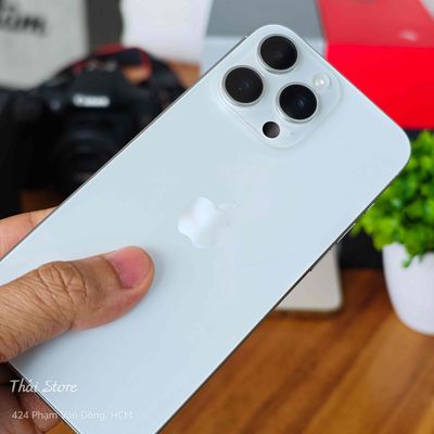 iPhone 15 ProMax 256GB Trắng LL/A 99.99% Zin Ốc