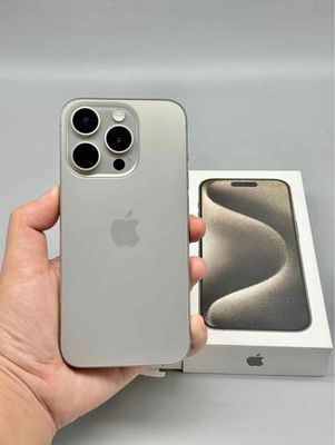 iPhone 15 Pro 128GB TiTan FULLBOX BH APPLE 08/2025