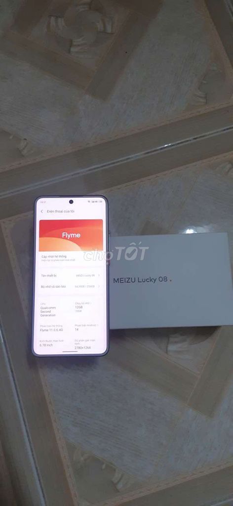 Meizu Lucky 08 256GB Bạc 98%. Mua bán Điện thoại tại Quận 10 Tp Hồ Chí Minh được đăng bởi Bee Smarphone hình 1