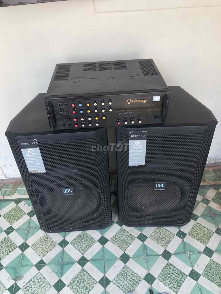 Dàn karaoke Arirang PA-203III loa JBL SRX712. Mua bán Tivi, Âm thanh tại Quận Thanh Khê Đà Nẵng được đăng bởi Hoàng trung thành hình 1