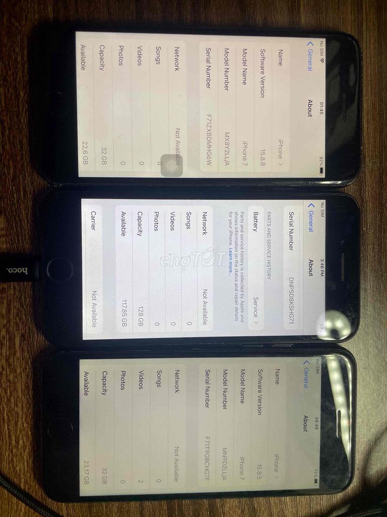 Apple iPhone 7 32GB Đen Hỏng nút home. Mua bán Điện thoại tại Quận Nam Từ Liêm Hà Nội được đăng bởi Bùi Thanh Phong hình 1