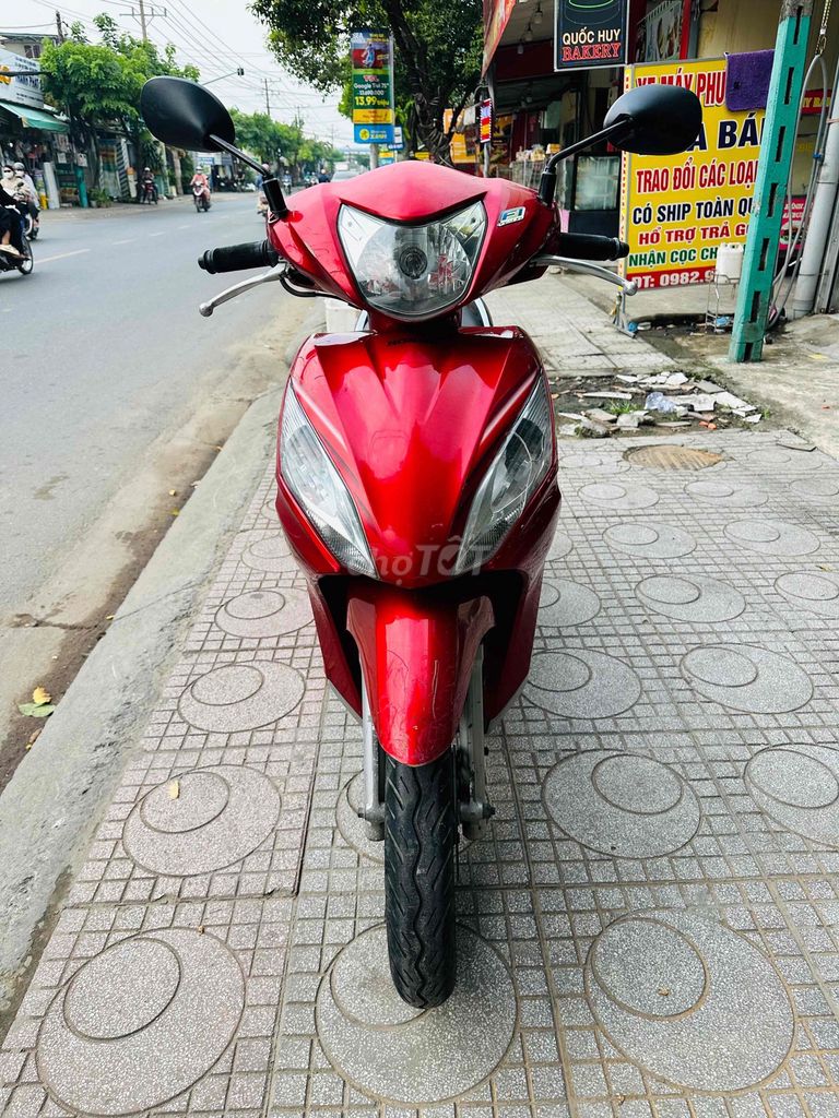 Honda Vision FI 2012 màu Đỏ. Mua bán Xe máy tại Thành phố Thuận An Bình Dương được đăng bởi xe máy phước thịnh hình 3