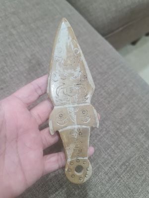 THANH CỔ BẰNG NGỌC CỦA NGƯỜI XƯA TRẠM TRỔ TINH VI. Mua bán Đồ sưu tầm, đồ cổ tại Quận Cầu Giấy Hà Nội được đăng bởi Đức Sang