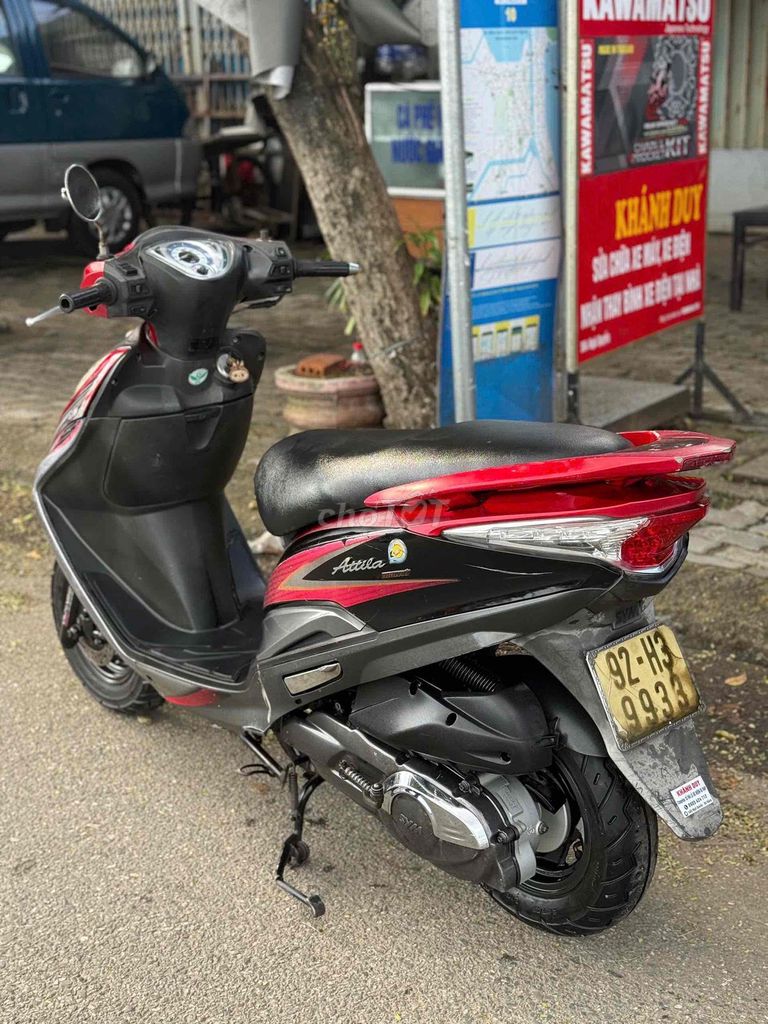 SYM Attila Đỏ Xám Tự động. Mua bán Xe máy tại Quận Sơn Trà Đà Nẵng được đăng bởi khánh duy bán xe trả góp hình 4