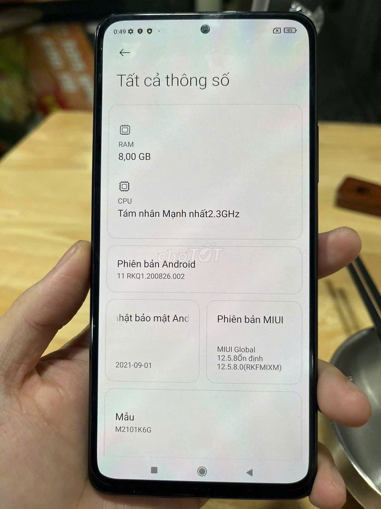 Xiaomi Note 10 Pro 8GB/128GB Đen. Mua bán Điện thoại tại Huyện Yên Phong Bắc Ninh được đăng bởi Hà Minh Thi hình 1