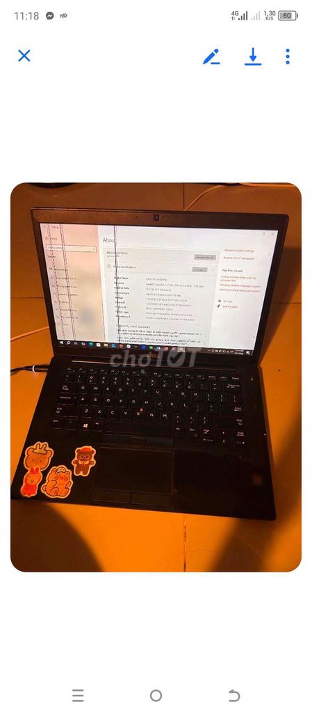 Hai máy dell  i7 7600U và i7 6600u. Mua bán Laptop tại Quận Gò Vấp Tp Hồ Chí Minh được đăng bởi Đông hình 1