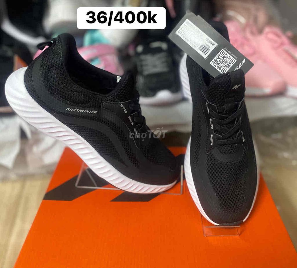 Giày Bitis Hunter Nữ Đen Size 36. Mua bán Giày dép tại Quận Bình Tân Tp Hồ Chí Minh được đăng bởi Mận Bitis hình 1