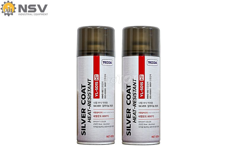Sơn xịt phủ bạc chịu nhiệt 800 độ YL-501S H. Mua bán Đồ chuyên dụng, Giống nuôi trồng tại Thành phố Hải Dương Hải Dương được đăng bởi HOÀNG VĂN VƯƠNG  hình 1