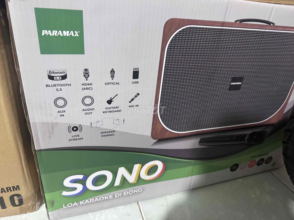 Loa kéo Paramax Sono 295W Bluetooth 5.3. Mua bán Tivi, Âm thanh tại Quận Tân Phú Tp Hồ Chí Minh được đăng bởi Đường hình 1