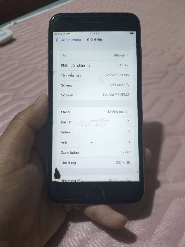 iphone 6splus 32gb. Mua bán Điện thoại tại Huyện Lạng Giang Bắc Giang được đăng bởi Nguyễn Văn Giang hình 1