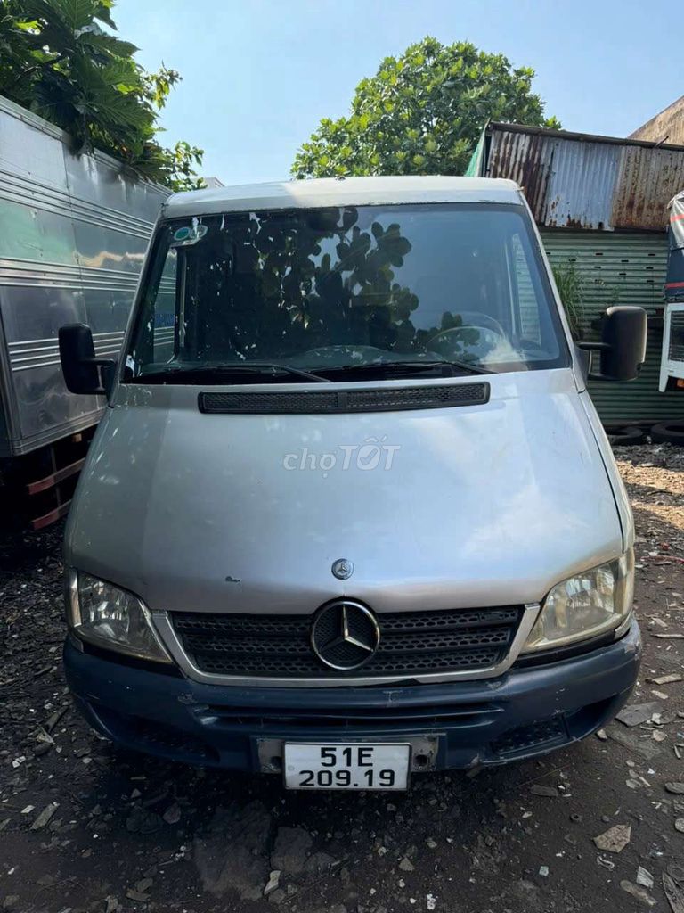 Mer sprinter tải van 6 người 850kg đời 2006 có chủ