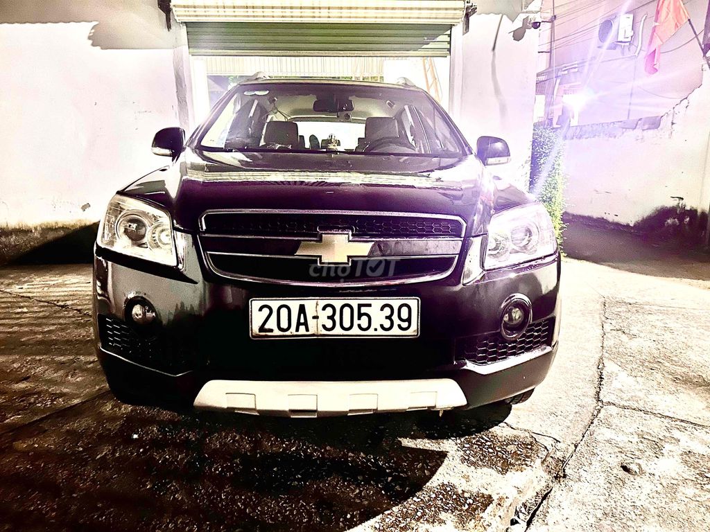 Chevrolet Captiva 2009 LTZ 7 chỗ Đen. Mua bán Ô tô tại Thành phố Thái Nguyên Thái Nguyên được đăng bởi Long hình 1