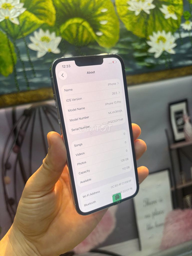 iPhone 13 Pro 128GB Trắng full zin full chức năng . Mua bán Điện thoại tại Quận Bắc Từ Liêm Hà Nội được đăng bởi Cửa hàng Bính Táo hình 1