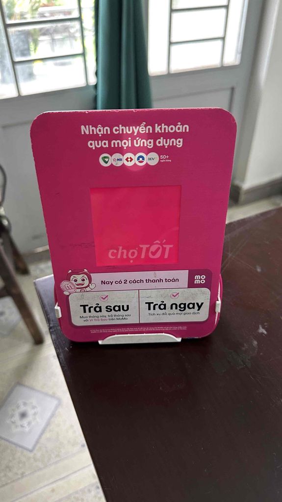 Loa thanh toán Momo Wifi, 4G Hồng, Trắng. Mua bán Tivi, Âm thanh tại Quận Phú Nhuận Tp Hồ Chí Minh được đăng bởi Cong Dang hình 1