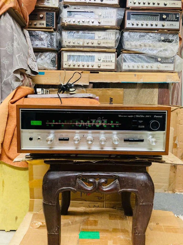 Ampli Sansui 2000X tụ đen . Mua bán Tivi, Âm thanh tại Quận Hoàng Mai Hà Nội được đăng bởi Hà Anh hình 1